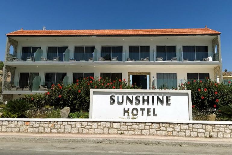 Sunshine Hotel Lardos Buitenkant foto
